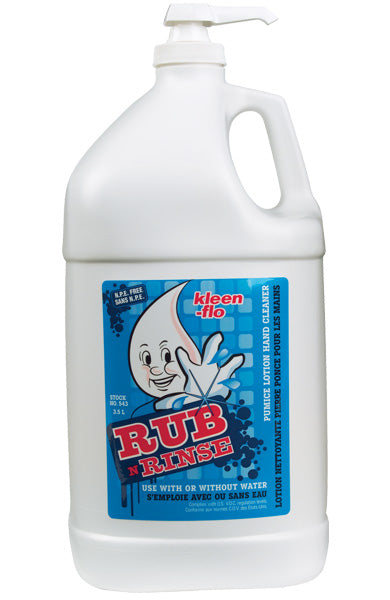 Kleen-Flo Rub n Rinse Hand Cleaner 3.5L